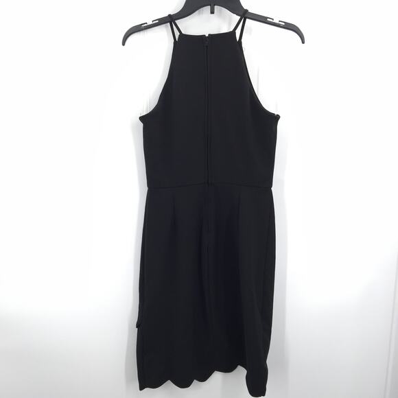 Love Nickie Lew Halter Scalloped Fit & Flare Dress - Picture 3 of 8